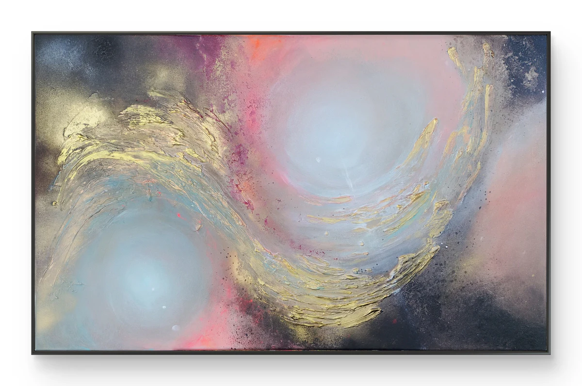 Constellation Lyra II, obraz Kamili Zduńczyk, 110 × 70 cm