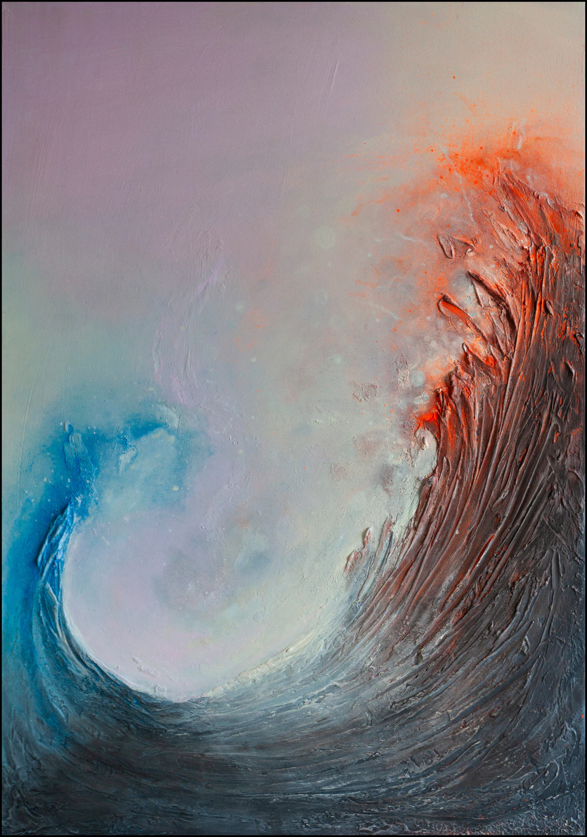 Forever in Balance, obraz Kamili Zduńczyk, 100 × 70 cm
