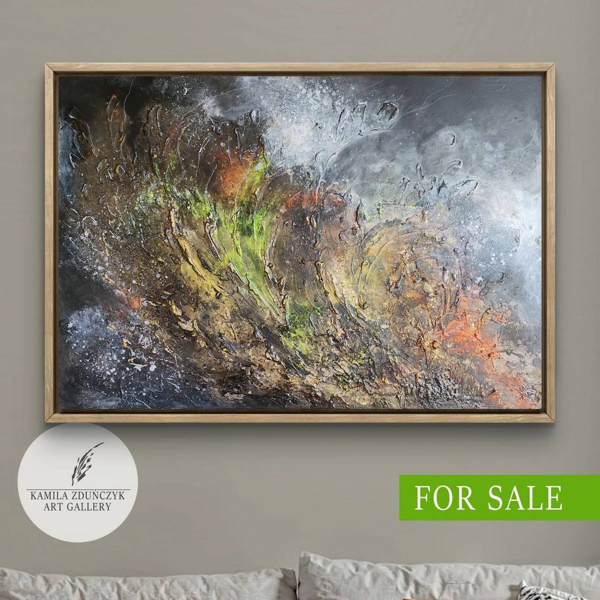 Kasjopeja, obraz Kamili Zduńczyk, 120 × 80 cm