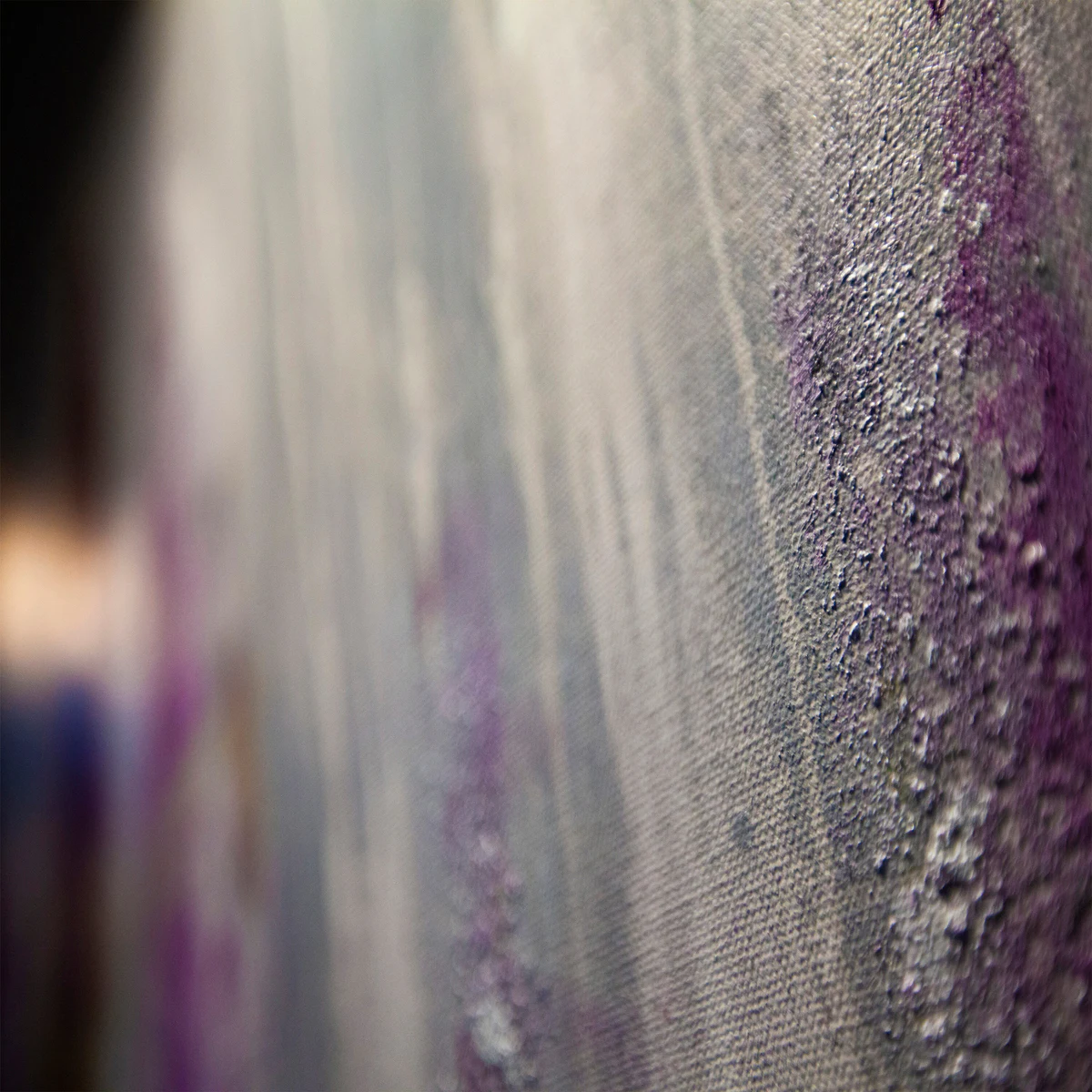 Faktura obrazu Lavender Lullaby z bliska