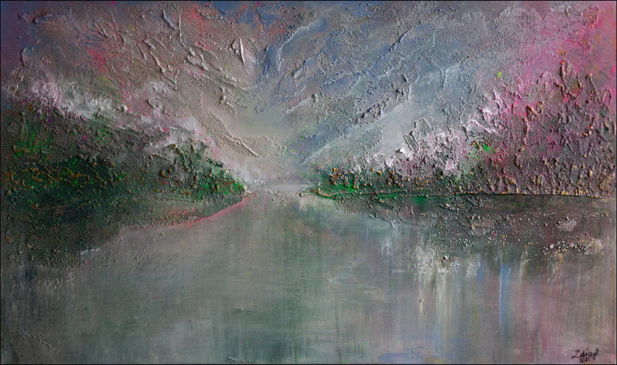 Midnight Summer, obraz Kamili Zduńczyk, 70 × 120 cm
