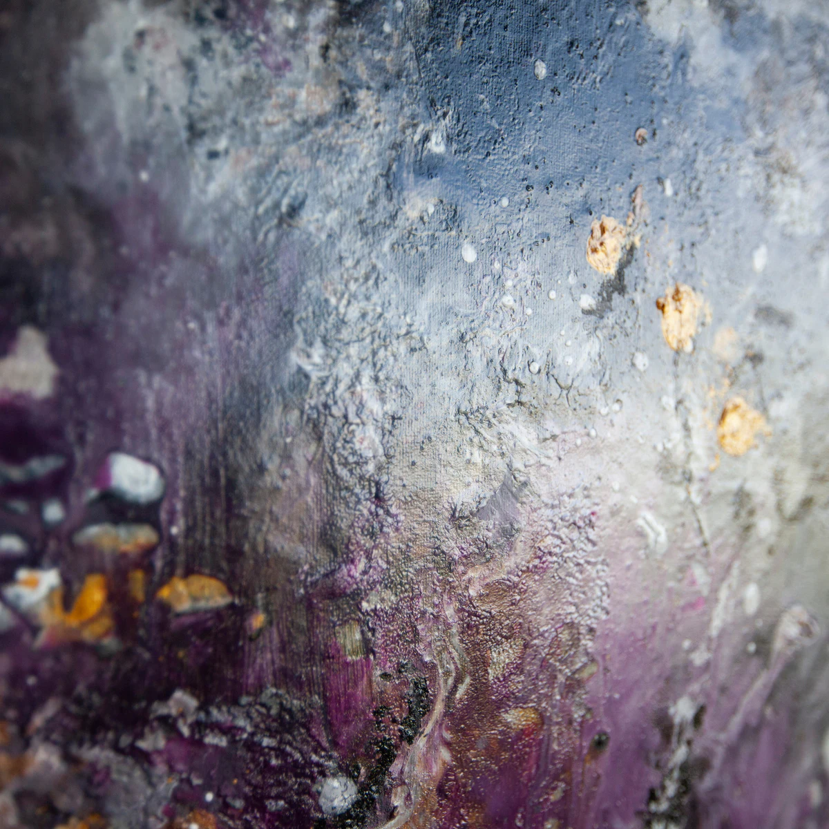 Faktura obrazu Mimosa sea/Whisper z bliska