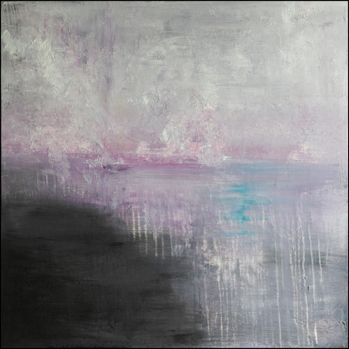 Pink Sand, obraz Kamili Zduńczyk, 70 × 70 cm
