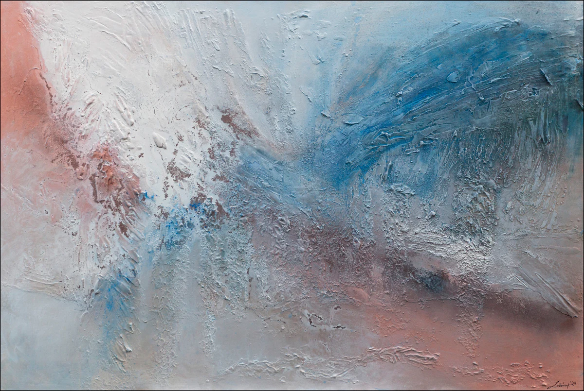 Sweet Symphony, obraz Kamili Zduńczyk, 80 × 120 cm
