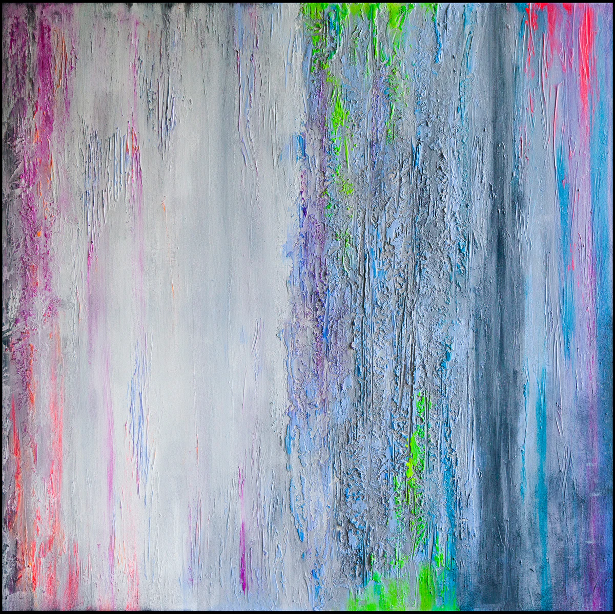 What if?, obraz Kamili Zduńczyk, 90 × 90 cm